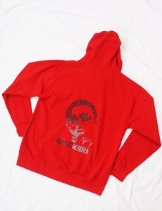 blackidd mens starla zip hoodie