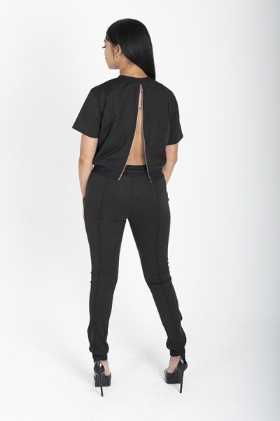 Women's Signature Sexy Open-Back Jogger Set